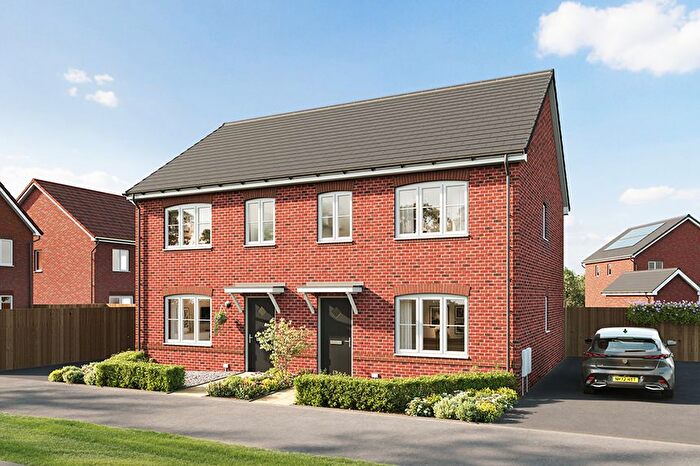 3 Bedroom Semi Detached House For Sale In "The Hazel" At Marley Way, Drakelow, Burton-On-Trent, DE15