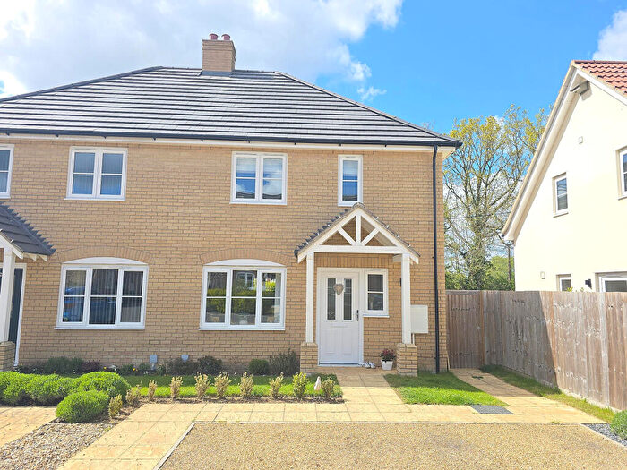 2 Bedroom Semi-Detached House For Sale In Platinum Drive, Badwell Ash, IP31