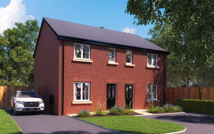 2 Bedroom Semi-Detached House For Sale In Plot The Avondale, Greenacres Farm, Goosnargh Lane, Preston, Lancashire, PR3