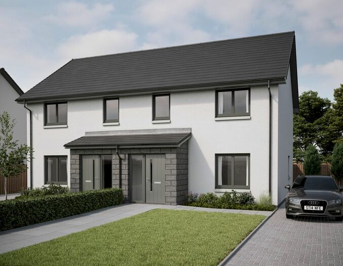 3 Bedroom Semi-detached House For Sale In Gadieburn Drive, Inverurie, AB51