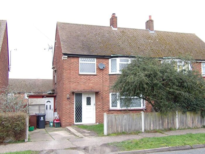 3 Bedroom Semi-Detached House For Sale In Fryatt Avenue, Harwich, Essex, CO12