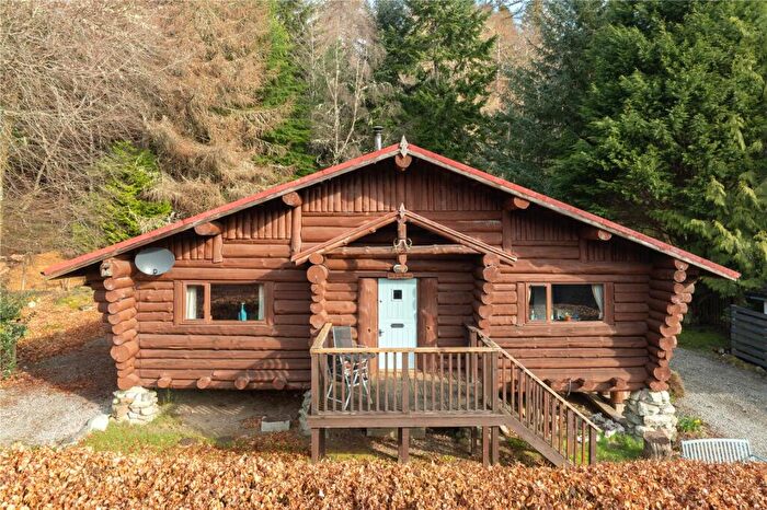 2 Bedroom Detached House For Sale In The Log House, Auchterawe, Fort Augustus, Highland, PH32