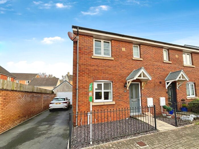 3 Bedroom Semi Detached House For Sale In Maes Yr Ysgall, Coity, Bridgend, CF35