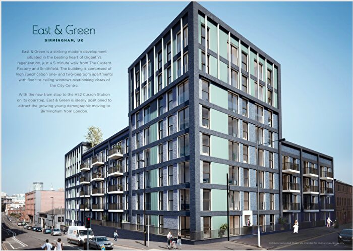 2 Bedroom Flat To Rent In East & Green Green Street, Birmingham, B12