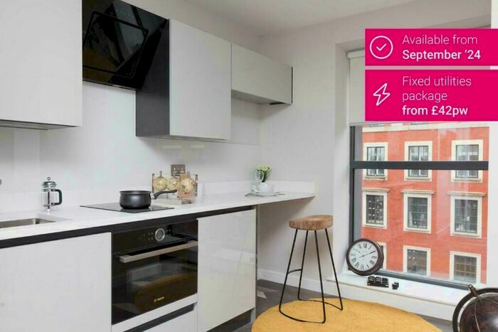 Studio To Rent In Salisbury House, Granby Row, Manchester, Greater Manchester, M1