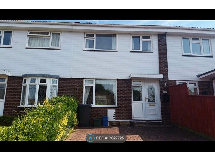 3 Bedroom Terraced House To Rent In Bradford Close, Exmouth, EX8