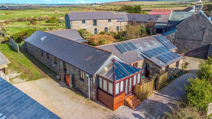 5 Bedroom Property For Sale In Brea Farm, St Buryan, Penzance, Cornwall, TR19