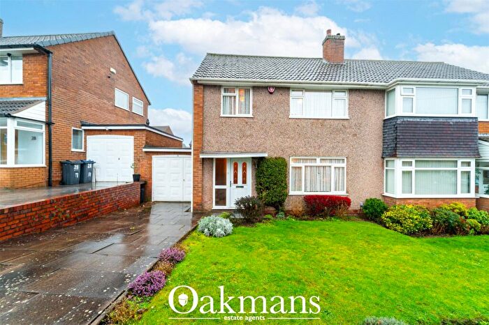 3 Bedroom Semi Detached House For Sale In Peach Ley Road, Birmingham, West Midlands, B29