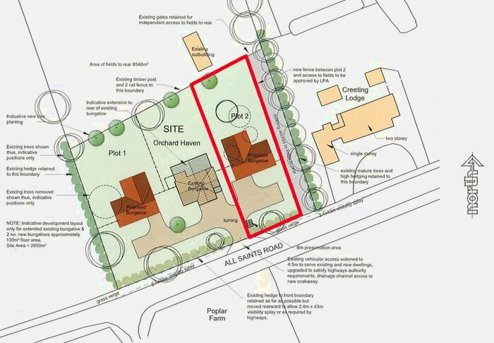 Land For Sale In All Saints Road, Creeting St. Mary, Ipswich, IP6