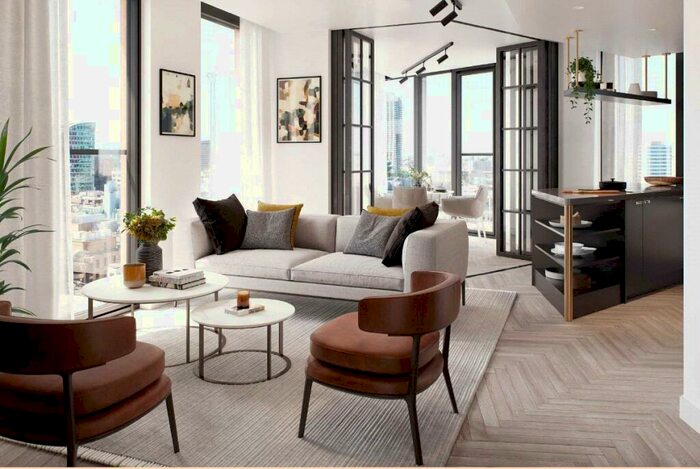 1 Bedroom Apartment To Rent In One Crown Place, Wilson Street, Moorgate, EC2A