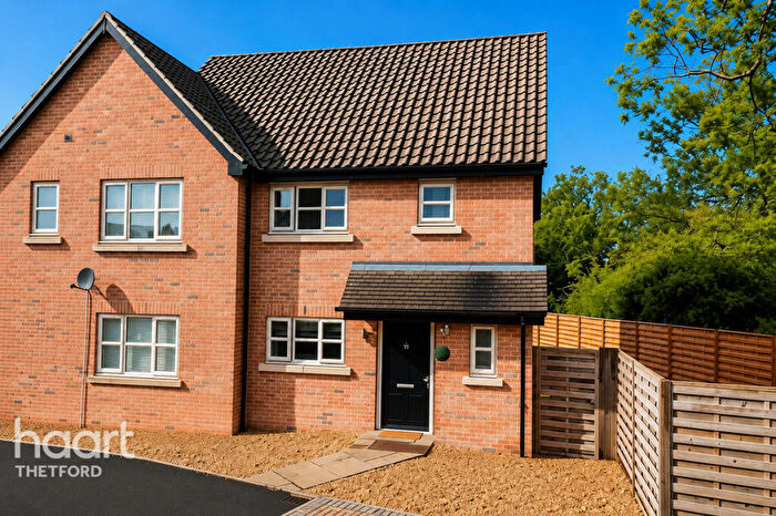 2 Bedroom Semi Detached House For Sale In Mill Stone Green, Thetford, IP24