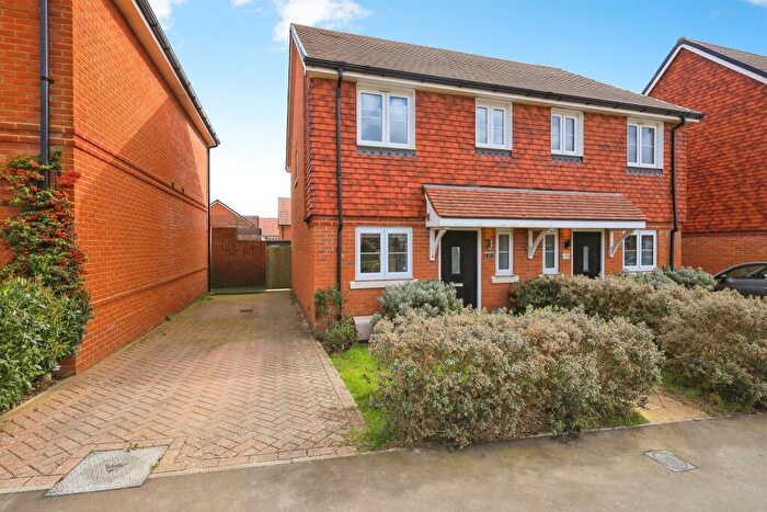 2 Bedroom Semi-Detached House For Sale In Honeysuckle Avenue, Hellingly, Hailsham, BN27