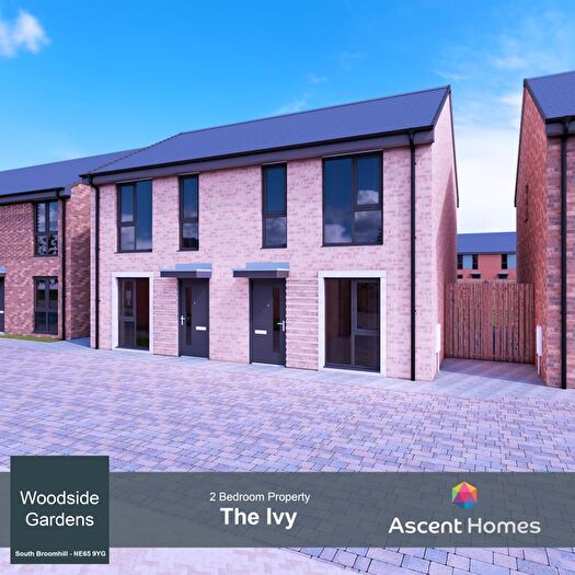 2 Bedroom Semi-Detached House For Sale In South Broomhill, NE65
