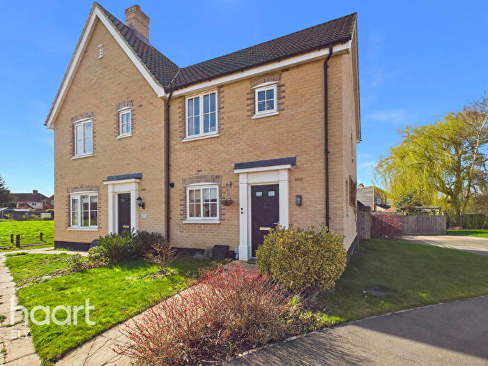 3 Bedroom Semi Detached House For Sale In Hawker Drive, Soham, CB7