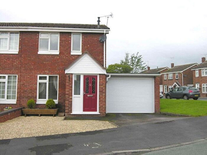 2 Bedroom Semi Detached House To Rent In Knightley Way, Gnosall, Stafford, ST20