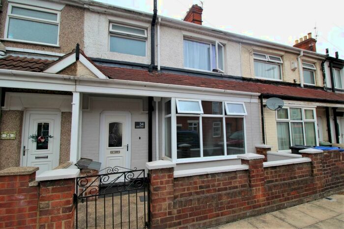3 Bedroom Terraced House To Rent In Henry Street, Grimsby, Lincolnshire, DN31