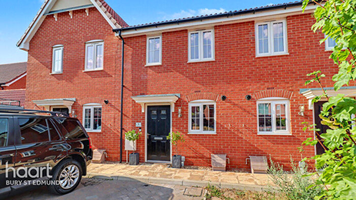 2 Bedroom Terraced House For Sale In Rubin Close, Bury St Edmunds, IP32