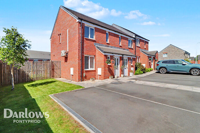 2 Bedroom End Of Terrace House For Sale In Maes Erw, Pontyclun, CF72