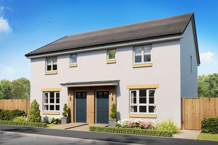 3 Bedroom Semi Detached House For Sale In "Cupar" At Brogan Crescent, Edinburgh, EH12