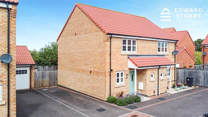 2 Bedroom Semi-Detached House For Sale In Bramble Close, Newborough, Peterborough, Cambridgeshire, PE6