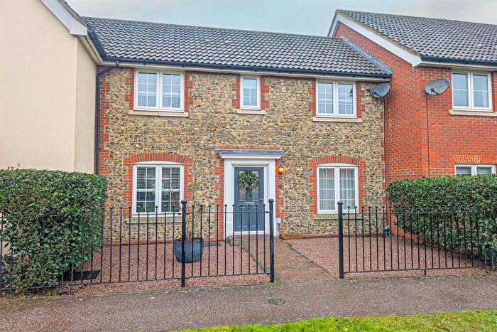 3 Bedroom Terraced House For Sale In Harebell Road, Red Lodge, Bury St. Edmunds, IP28