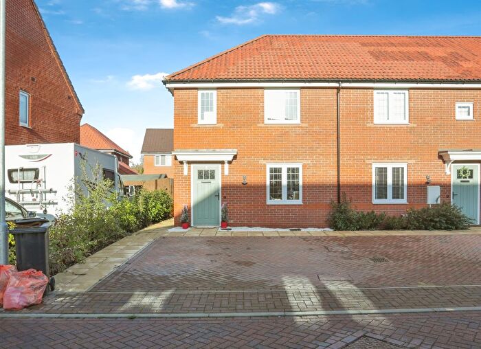 2 Bedroom End Of Terrace House For Sale In Dewberry View, Stowupland, Stowmarket, IP14