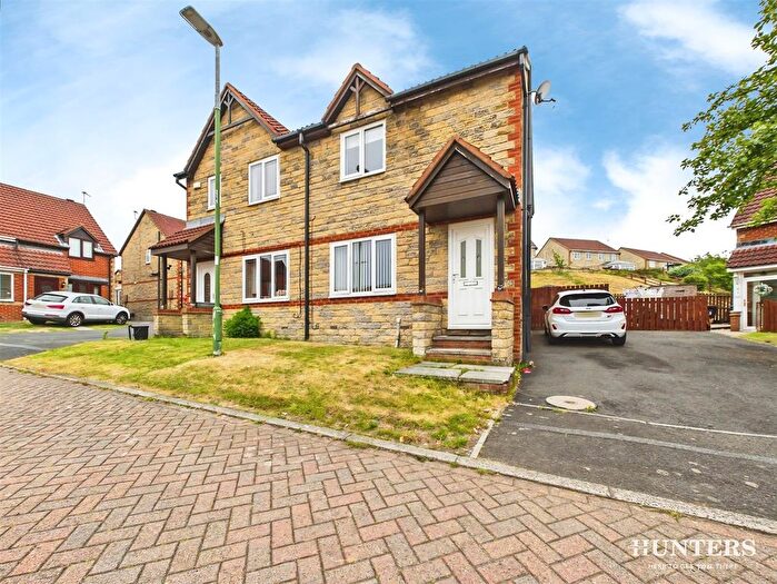3 Bedroom Semi Detached House For Sale In Georgia Court, Consett, DH8