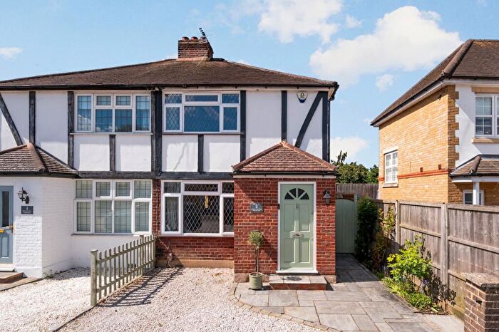 3 Bedroom Semi Detached House For Sale In Burwood Close, Hersham Village, KT12
