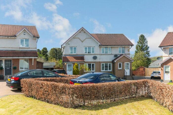 3 Bedroom Semi-Detached House For Sale In Kirktonfield Crescent, Neilston, Glasgow, G78