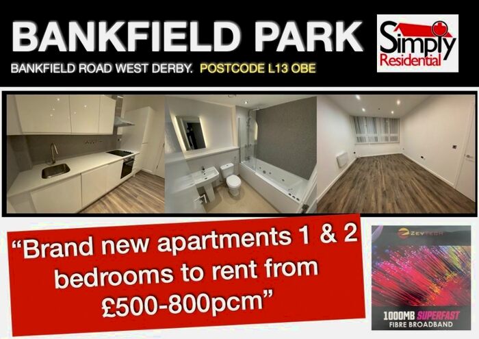 1 Bedroom Flat To Rent In Bankfield Road, Old Swan, Liverpool, L13