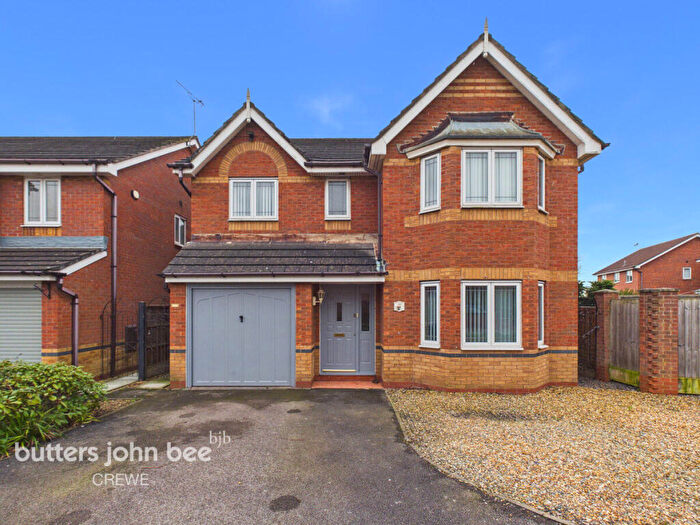 4 Bedroom Detached House For Sale In James Atkinson Way, Crewe, CW1