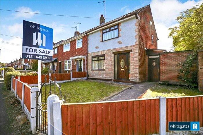 2 Bedroom End Of Terrace House For Sale In Riding Hill Road, Knowsley, Prescot, Merseyside, L34