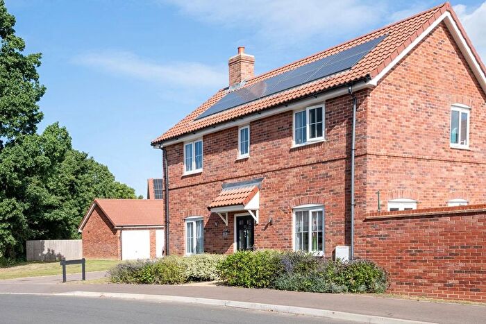 4 Bedroom Detached House For Sale In "Rensford" At Sorrel Grove, Cringleford, Norwich, NR4