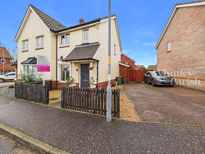 2 Bedroom Semi-Detached House For Sale In Millers Drive, Dickleburgh, Diss, IP21