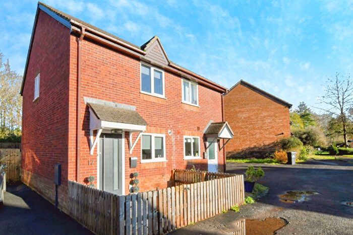 2 Bedroom Semi-Detached House For Sale In Magnolia Court, Tiverton, EX16