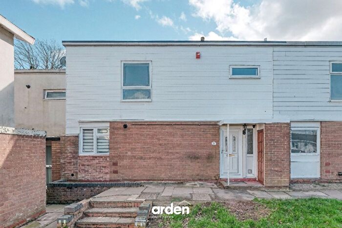 3 Bedroom Terraced House For Sale In Chaddesley Close, Redditch, B98