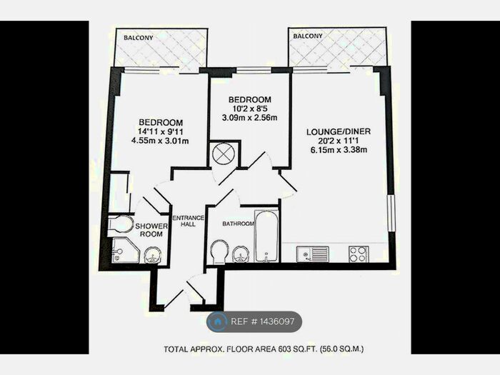 2 Bedroom Flat To Rent In Poulton Court, North Acton, W3