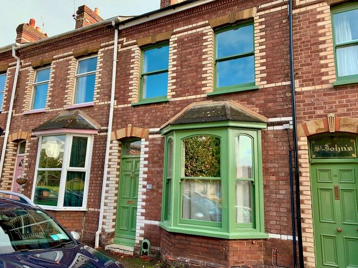 2 Bedroom Terraced House To Rent In Temple Road, Exeter, EX2