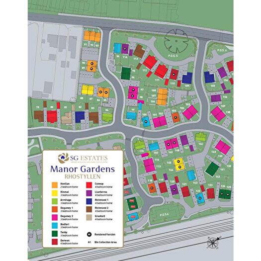 3 Bedroom Semi Detached House For Sale In Plot - The Deganwy, Phase, Manor Gardens, Rhostyllen, Wrexham, LL14