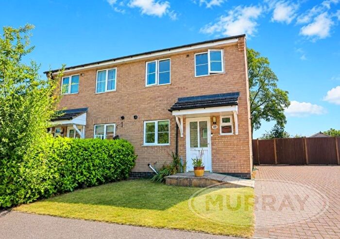 2 Bedroom Semi-Detached House For Sale In Burley Crescent, Oakham, Rutland, LE15