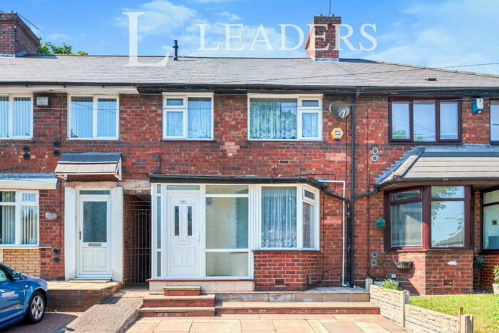 3 Bedroom Terraced House To Rent In Tyburn Road, B24