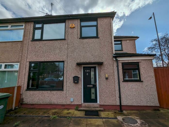3 Bedroom End Of Terrace House To Rent In Norwood Road, Wallasey, CH44