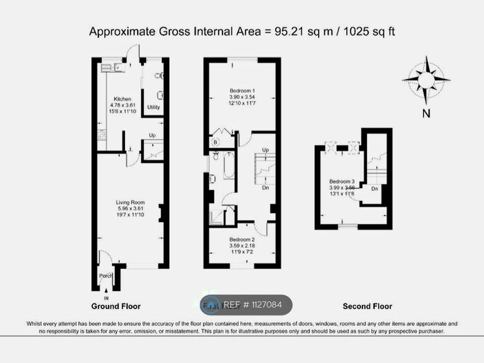 3 Bedroom End Of Terrace House To Rent In Royal George Road, Burgess Hill, RH15