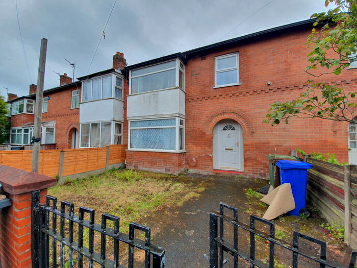 2 Bedroom Terraced House To Rent In Farrant Road, Manchester, M12