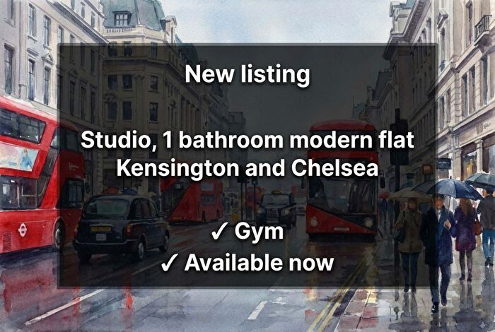 Studio To Rent In Draycott Avenue, London, SW3