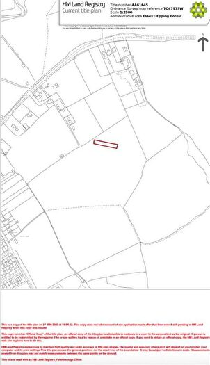 Land For Sale In New Farm Drive, Abridge, Romford, RM4
