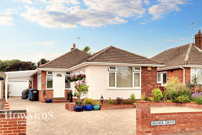 2 Bedroom Detached Bungalow For Sale In Higher Drive, Lowestoft, NR32