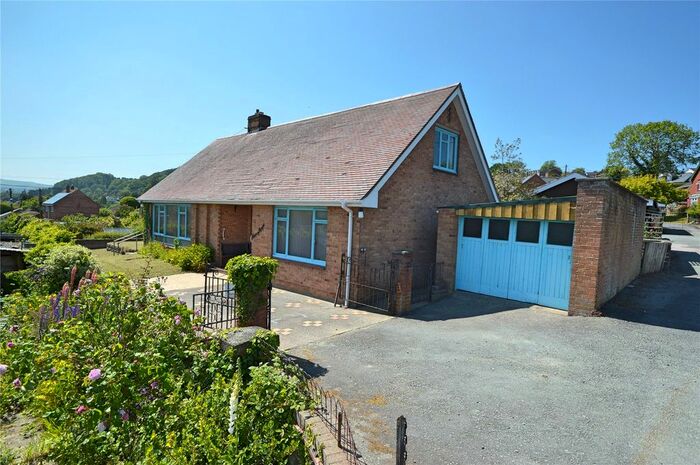 2 Bedroom Bungalow For Sale In Rhanc Y Mynydd, Garden Lane, Newtown, Powys, SY16