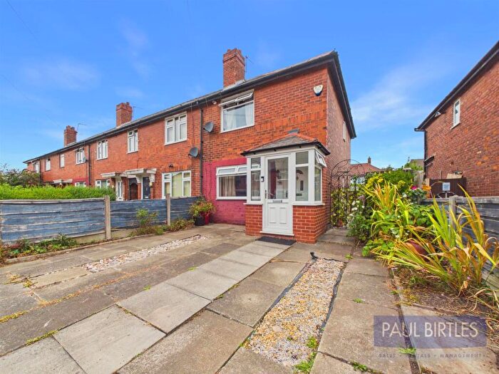 2 Bedroom End Of Terrace House For Sale In Glastonbury Road, Stretford, Manchester, M32