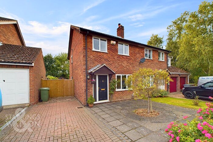 3 Bedroom Semi-Detached House For Sale In Otter Close, Salhouse, Norwich, NR13